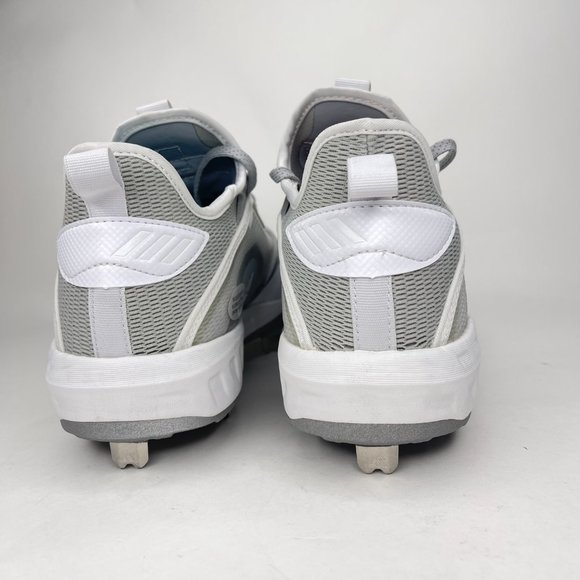 Adidas Icon VI 6 Boost Grey White Metal Baseball Cleats. Size 8. Style:EH2382. main image 5